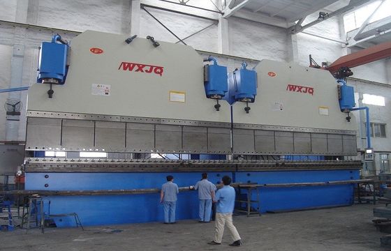 Safe CNC Synchro hydraulic tandem press brake  14000mm Width 2-1200T / 7000mm