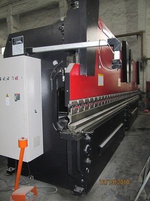 3200N 8000mm cnc tandem press brake / hydraulic bending machine for lamp pole
