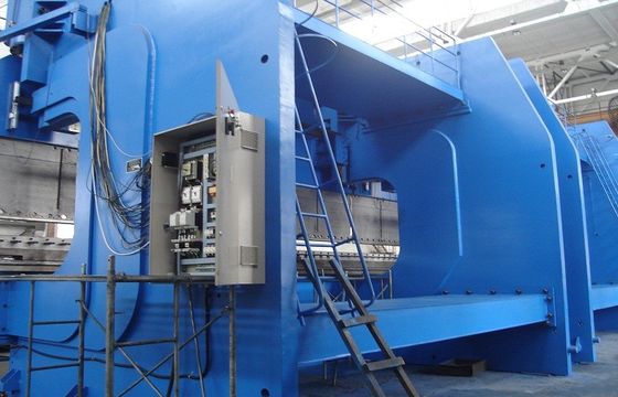 Safe CNC Synchro hydraulic tandem press brake  14000mm Width 2-1200T / 7000mm
