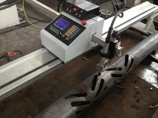2500mm Light Pole Machine , CNC Plasma Light Pole Door Cutting Machine