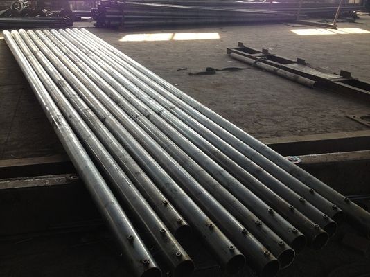 Parking lot  Light Pole Machine  , Double Hole Drilling machine for 40 ~ 120mm pipe