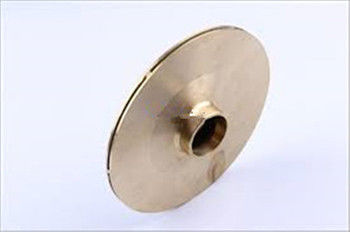 OEM brass water pump impeller for water pump grinding , polishing , sand blasting