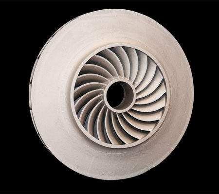 ASTM, GB,DIN,EN centrifugal pump brass impeller resin sand casting