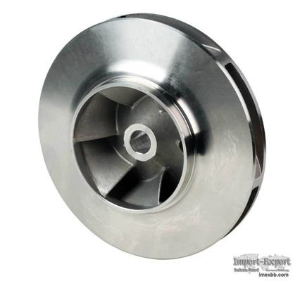 Customized steel casting water centrifugal pump impeller with ISO